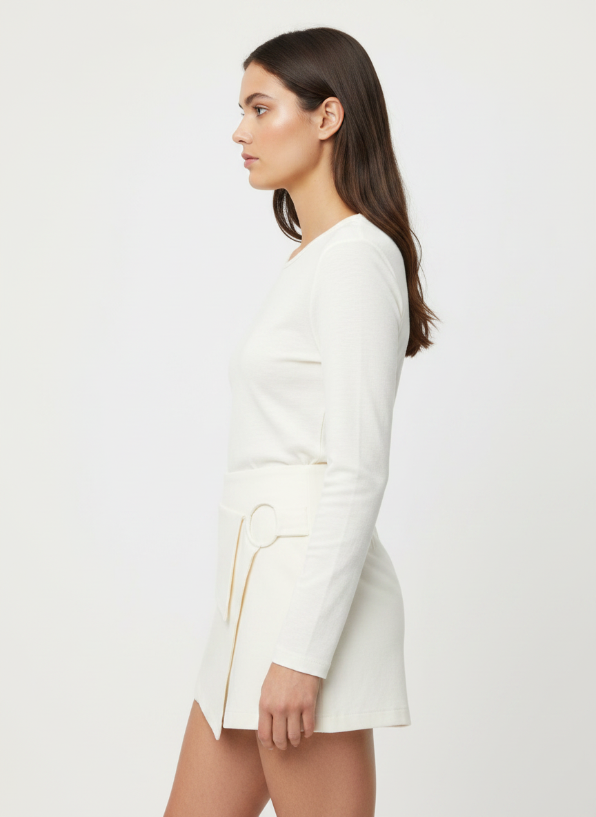 Fold Over Panel Shorts