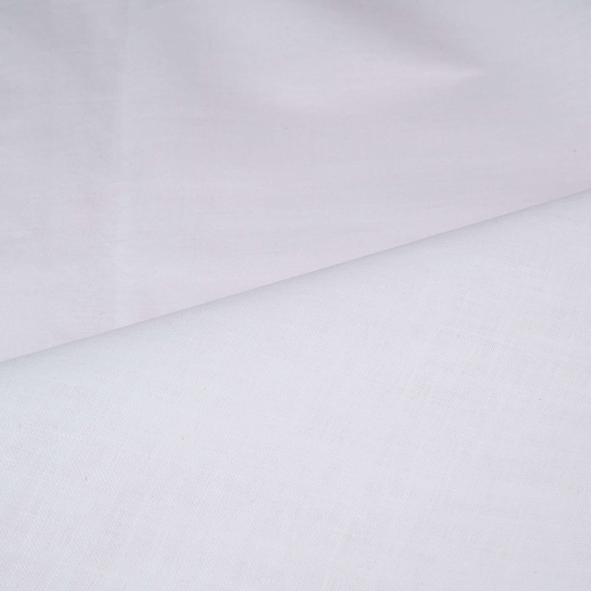 WHITE HANDSPUN & HANDWOVEN 142 gsm KHADI FABRIC - BLEACHED & DYEABLE
