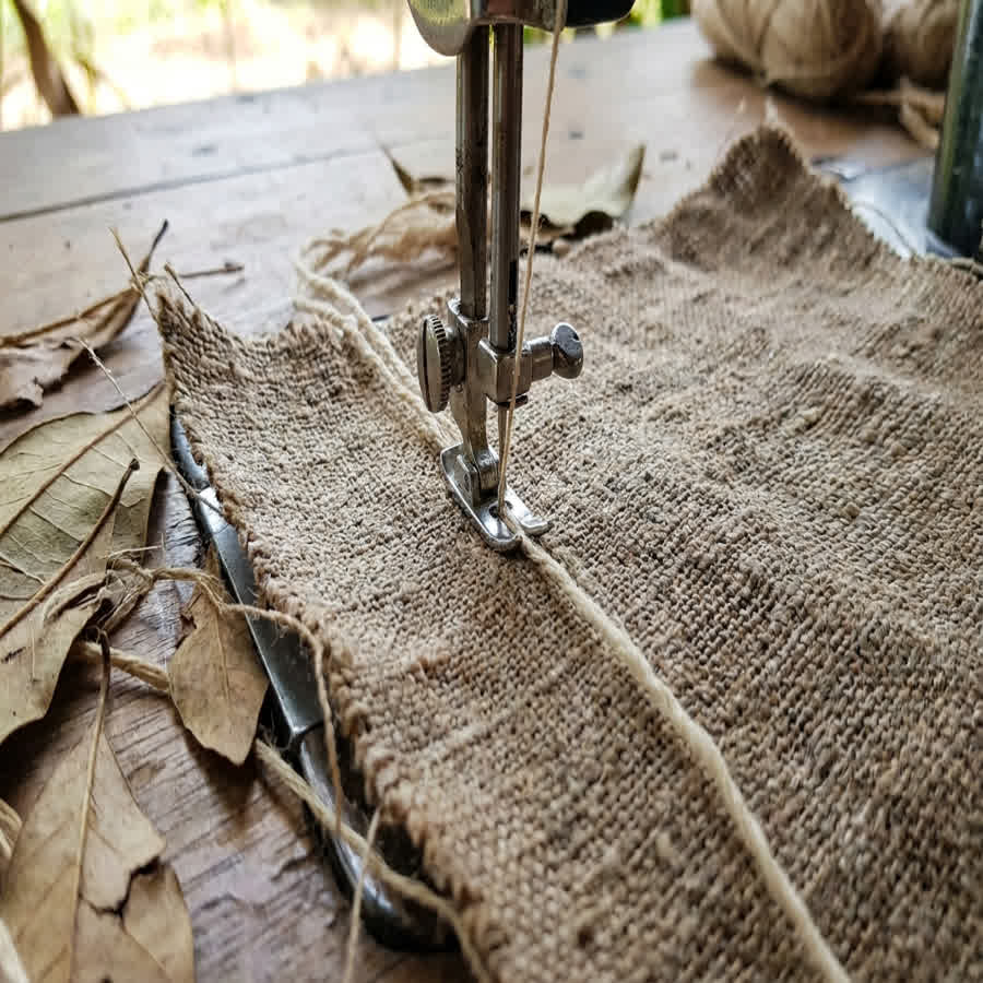 Needle, Thread, and Tension: The Mechanics of Sewing Raw Silk — Anuprerna handloom
