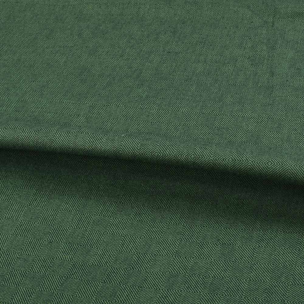 GREEN DIAMOND TWILL KHADI COTTON 110 FABRIC