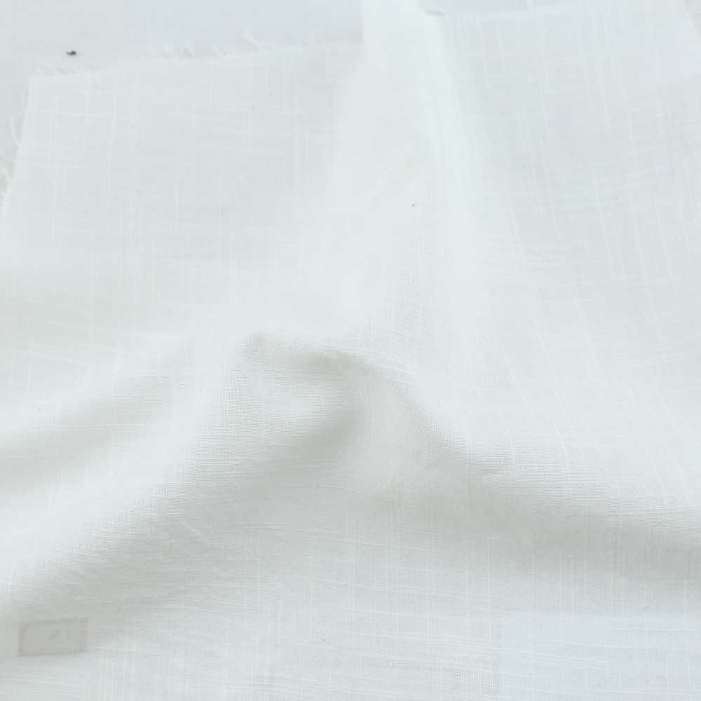 White Pure Cotton 105 GSM Handwoven Fabric - Bleached, Dyeable