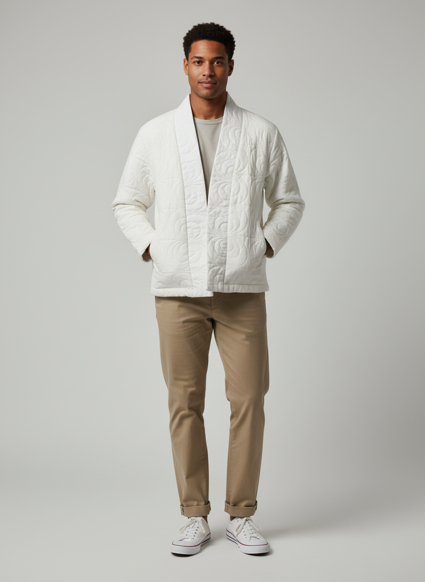 Embroidery Quilted Jacket