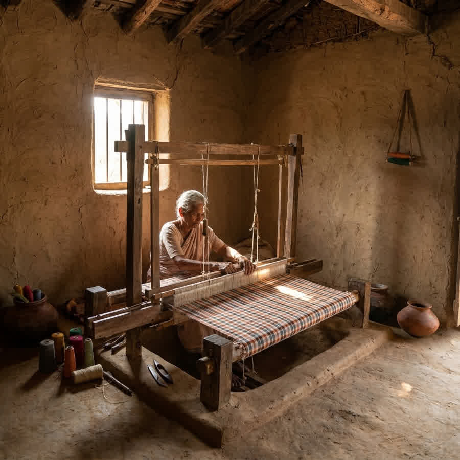 Traceability in the Loom: Sourcing from Decentralized Artisans — Anuprerna handloom