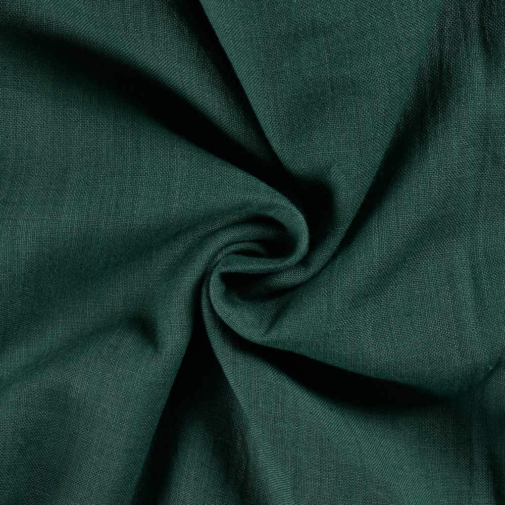 Chambray Dark Green Khadi Cotton 105 GSM Handwoven Fabric 11