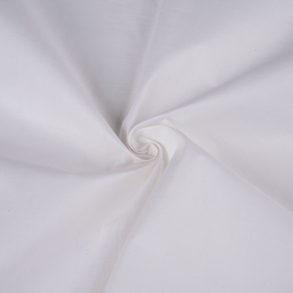 WHITE Calico KHADI COTTON 102 GSM FABRIC - BLEACHED, DYEABLE & 36