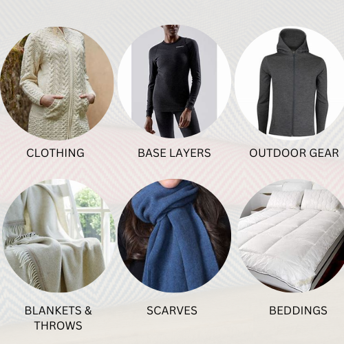 Merino Wool Uses in Clothing
