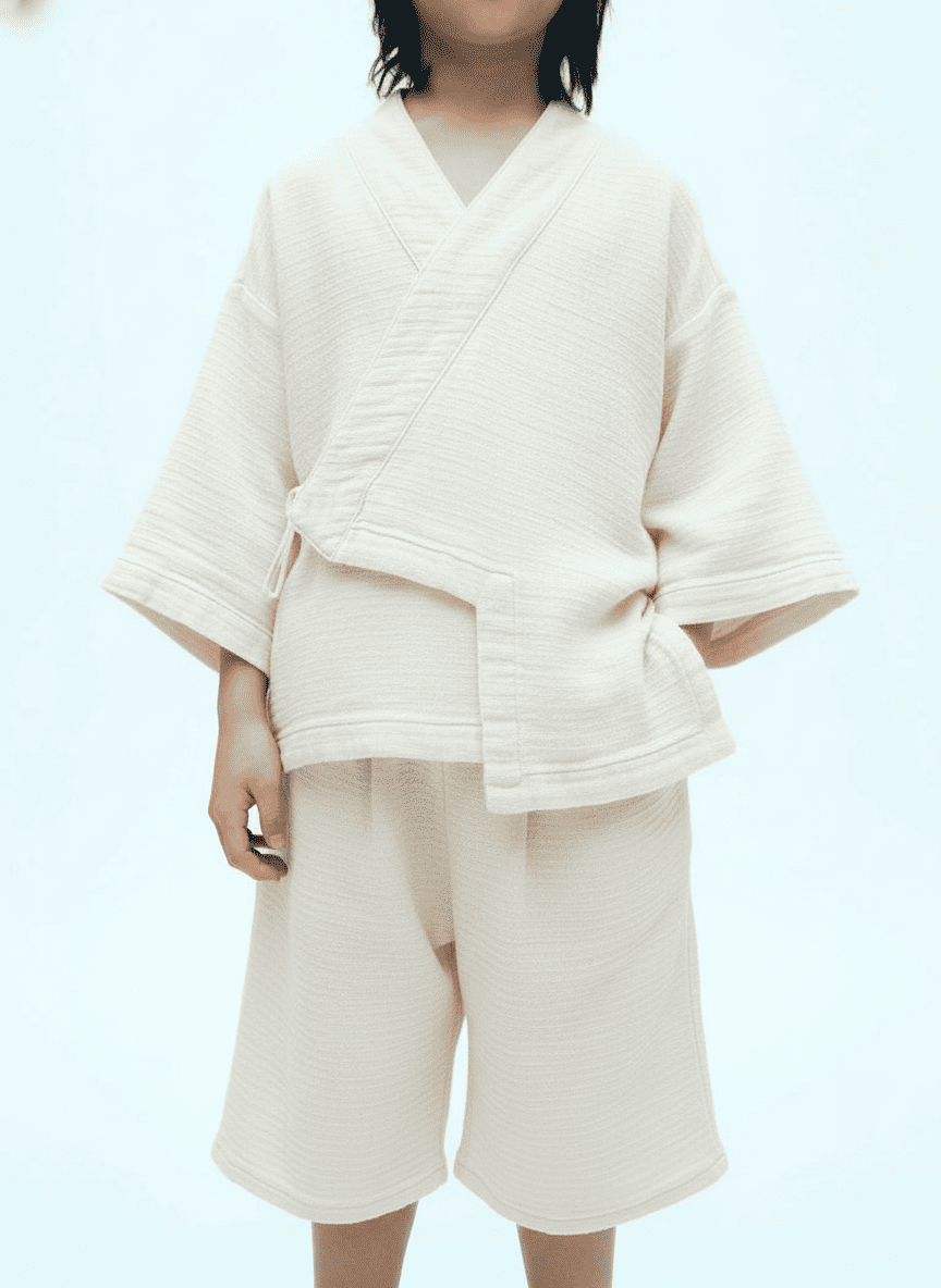 Kimono & Pants Relaxed Fit Co-ord Set