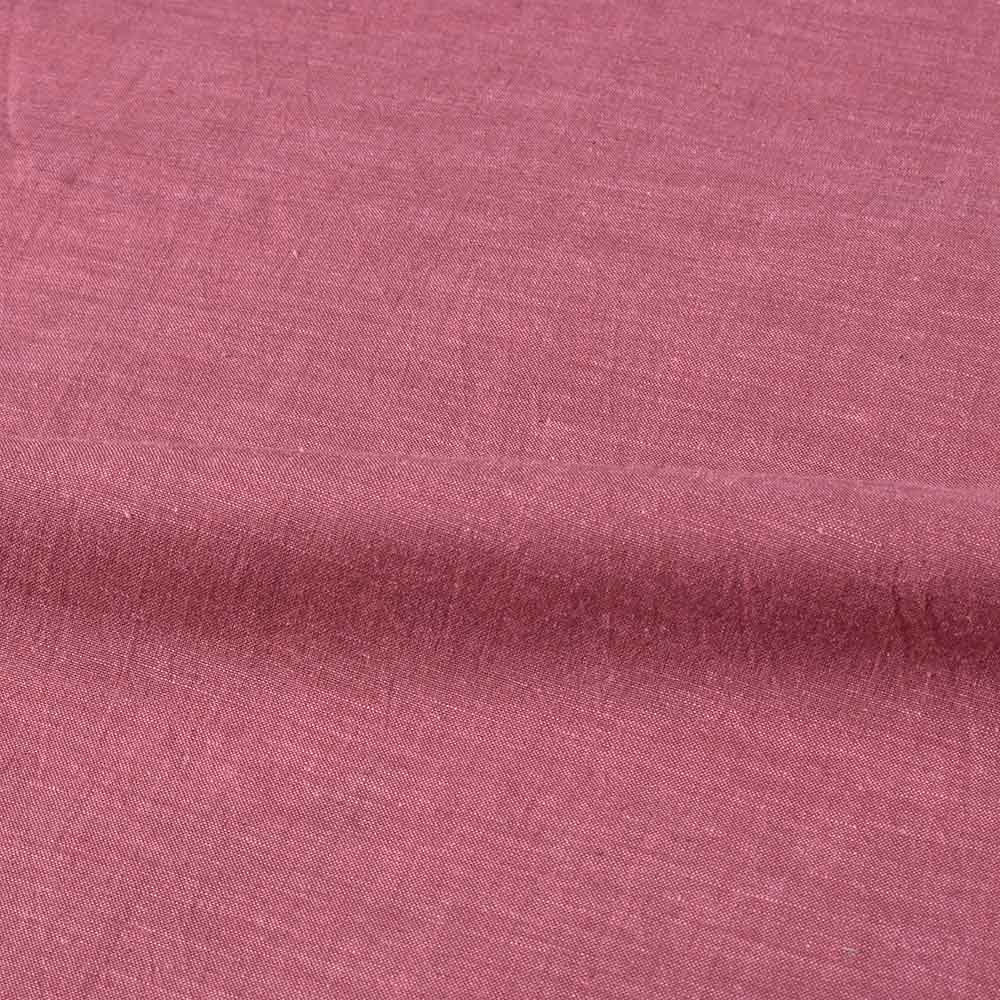 PLAIN MAROON PURE COTTON 92 GSM HANDWOVEN FABRIC