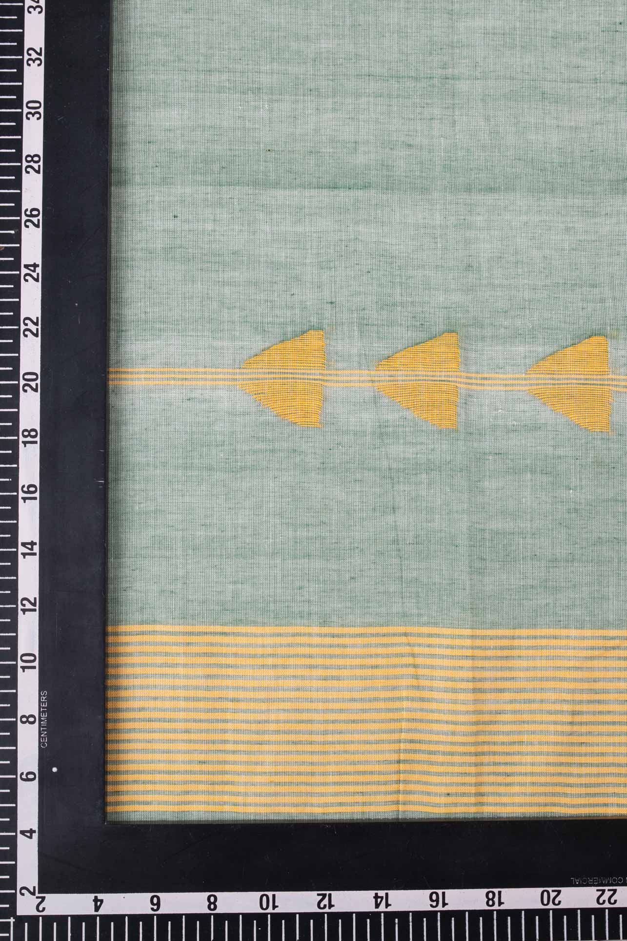 HANDWOVEN GREEN SCARF 82