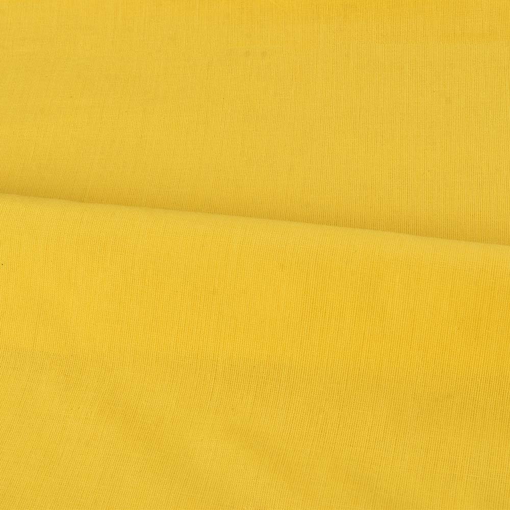 PLAIN YELLOW PURE COTTON 78 GSM HANDWOVEN FABRIC AK25