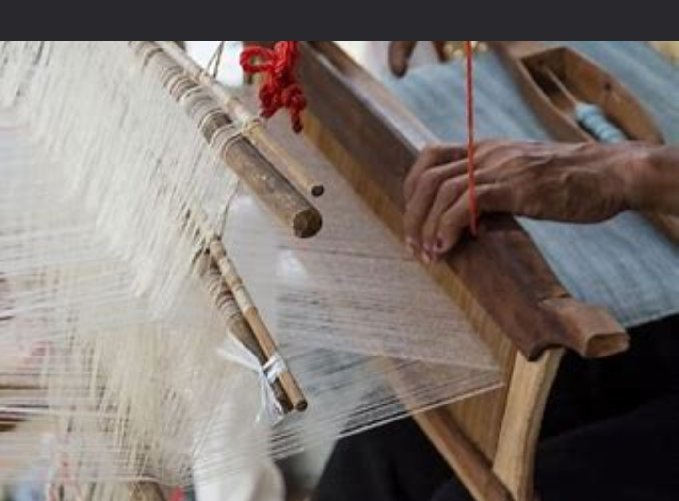 Khadi Fabric Weaving