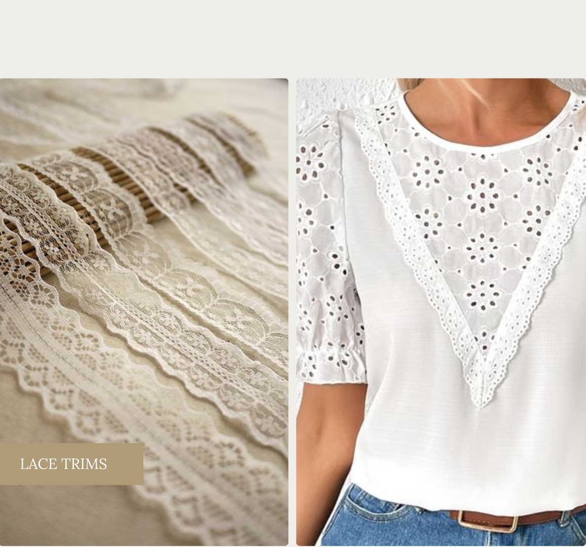 Lace Trim Embellishment