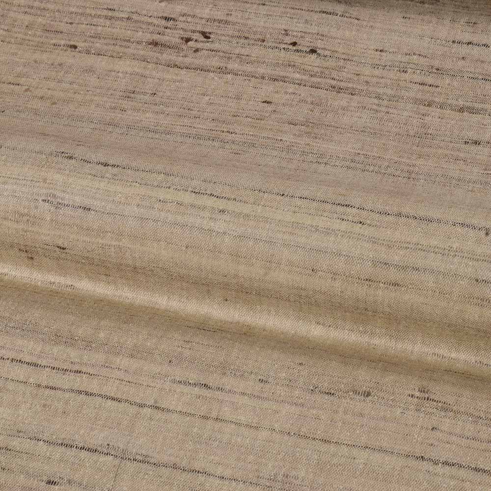 PLAIN NATURAL KETYA & MATKA SILK 120 GSM HANDWOVEN FABRIC