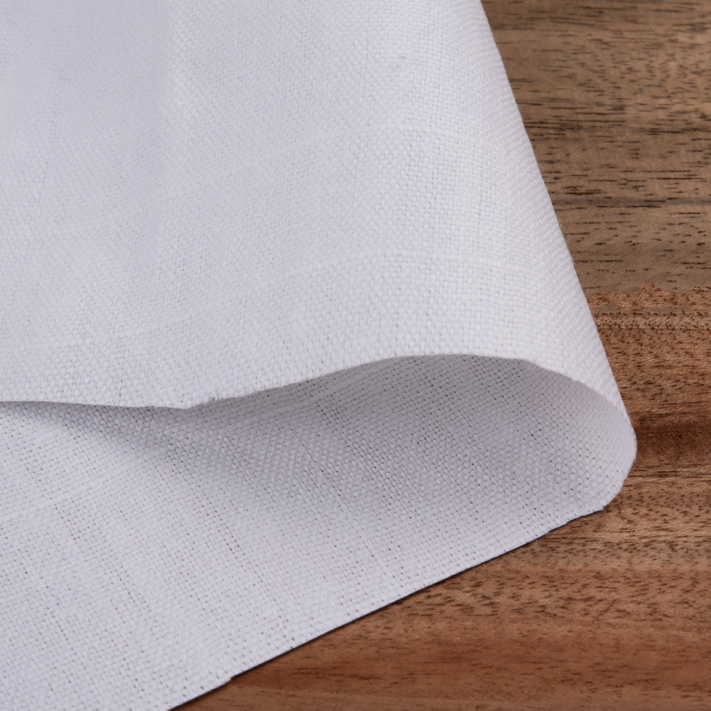 White Handspun & Handwoven Khadi 90 GSM Fabric - Bleached & Dyeable