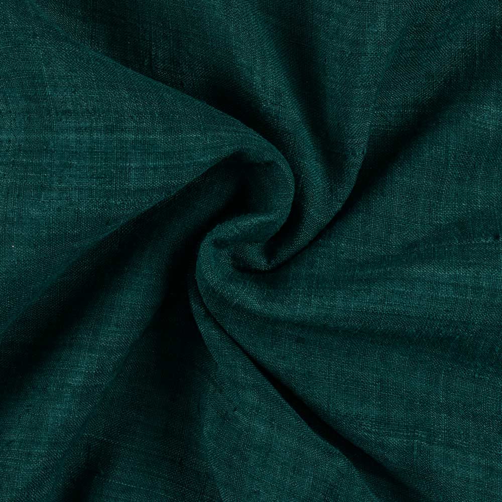 Plain Green Pure Matka 110 GSM Handwoven Fabric A