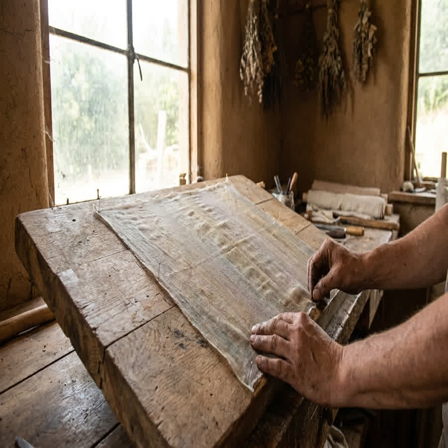 Pre-Production Prep: Stabilizing Handloom Silk — Anuprerna handloom