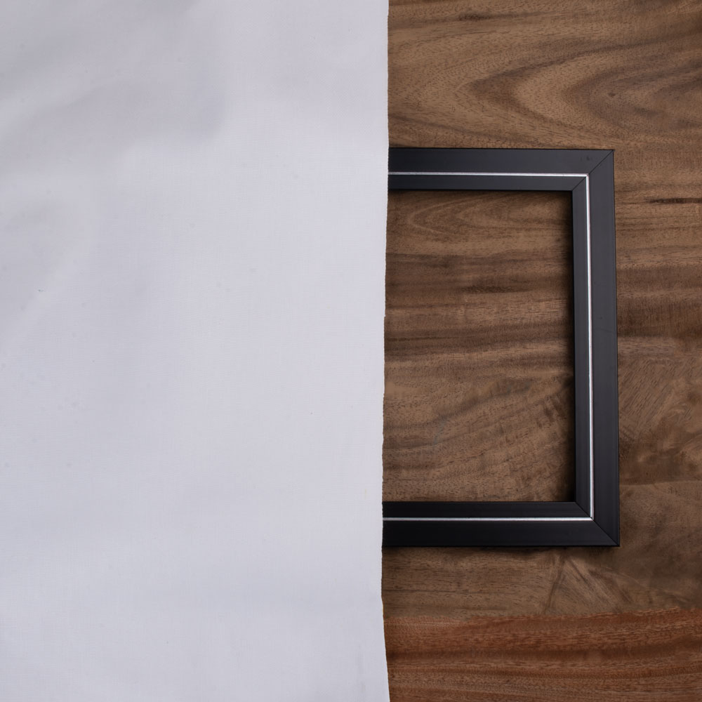 WHITE CANVAS COTTON 250 GSM FABRIC - BLEACHED, DYEABLE & 36