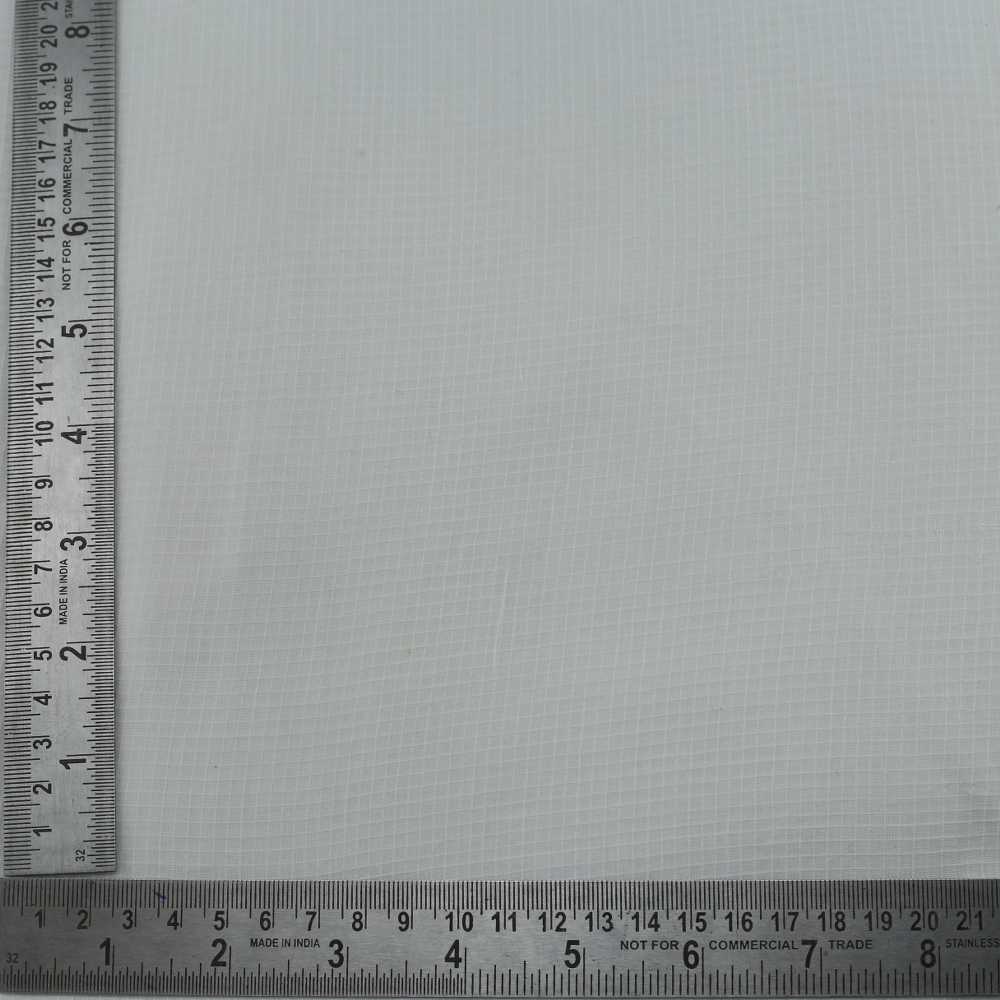 WHITE PURE COTTON MUSLIN 73 GSM HANDWOVEN FABRIC - BLEACHED, DYEABLE
