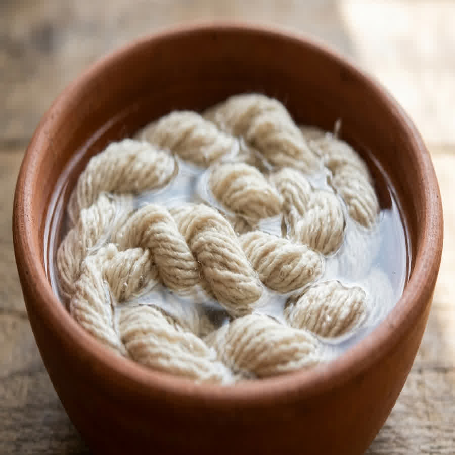 The Material Science of Khadi: Why Handspun Yarn Behaves Differently in Water — Anuprerna handloom