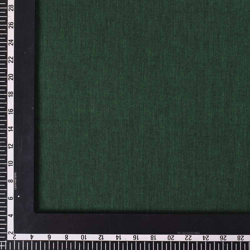 SOLID GREEN CROSS COLOR PURE COTTON 90 GSM HANDWOVEN FABRIC