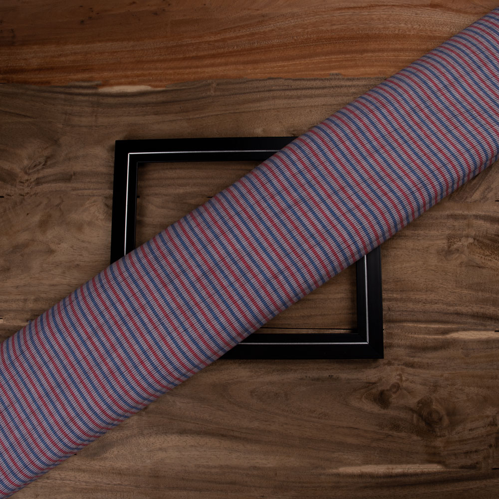 Check Multicolour Pure Cotton 94 GSM Handwoven Fabric 299