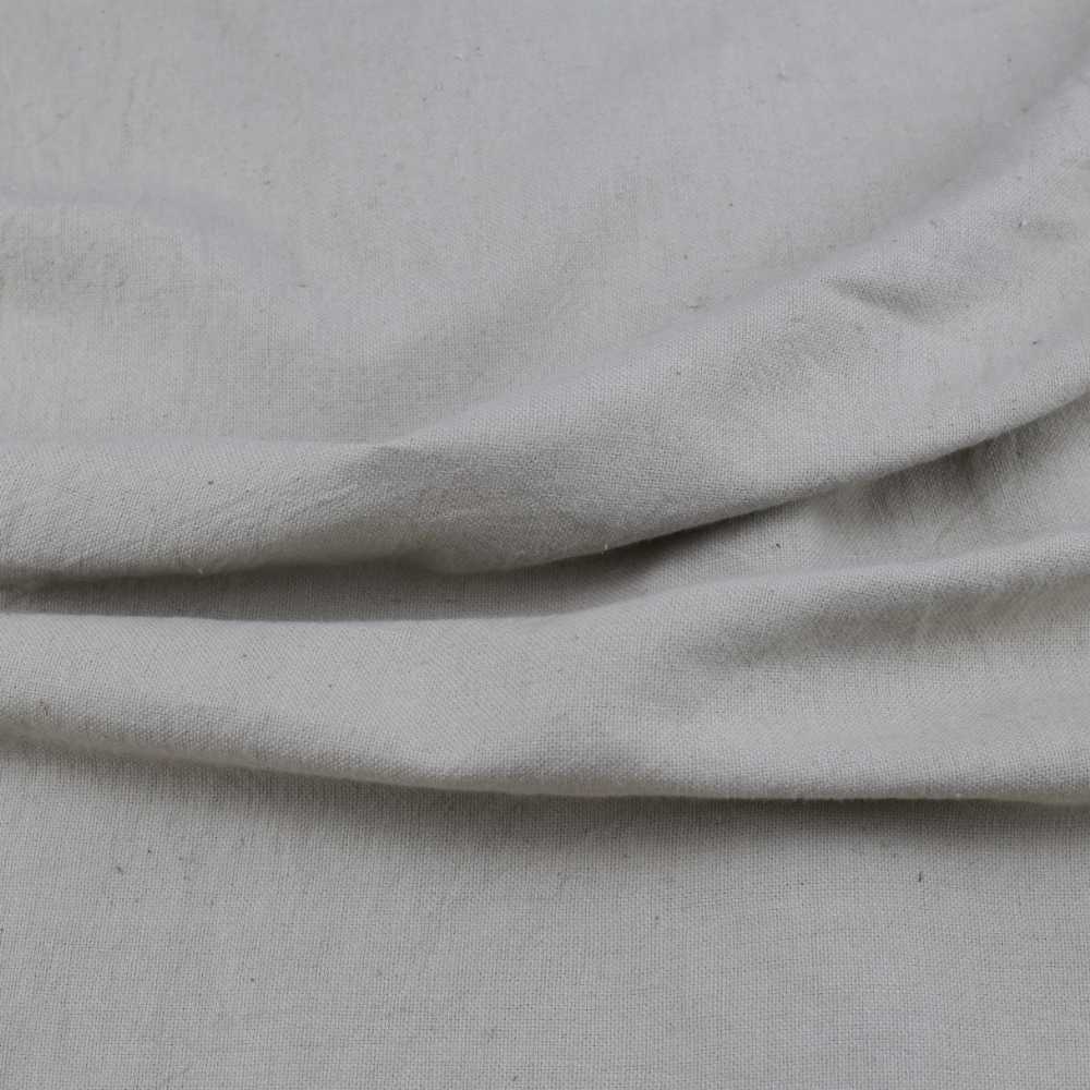 PLAIN GREY PURE COTTON 195 GSM HANDWOVEN FABRIC