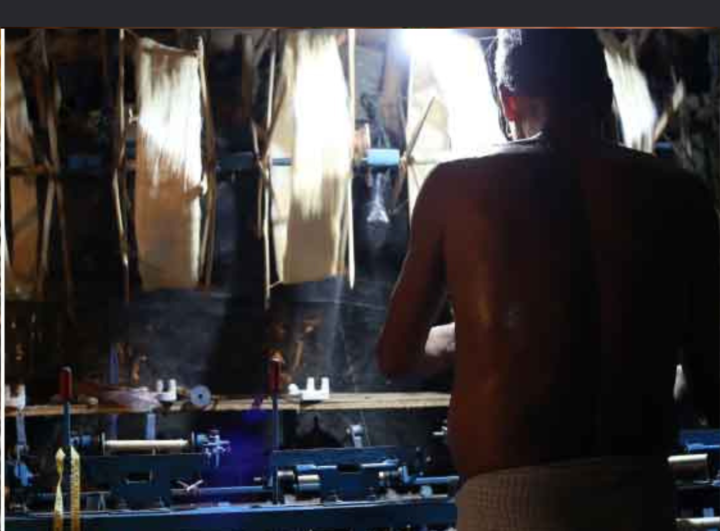 Artisan Weaving Ketya Silk Fabric
