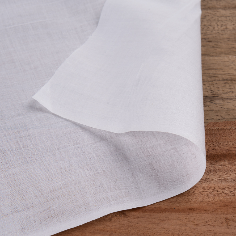 Ready for Dyeing White Khadi cotton fabric, ideal for custom dyeing