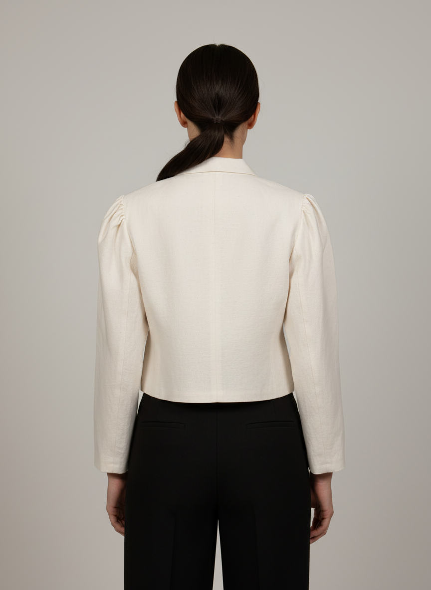CROP BLAZER