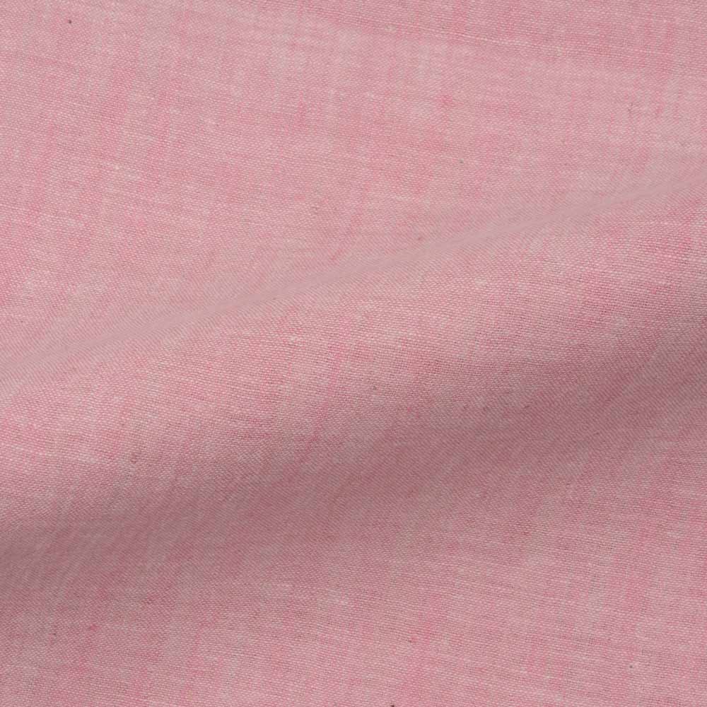 Plain Pink Khadi Cotton 70 GSM Handwoven Fabric