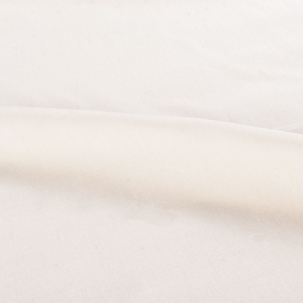 PLAIN off-WHITE CORN & COTTON 98 GSM HANDWOVEN FABRIC