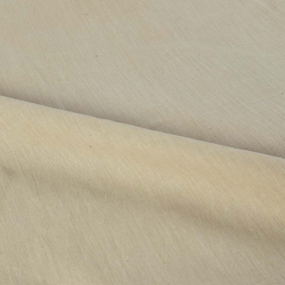 CHAMBRAY PEACH PURE COTTON 75 GSM HANDWOVEN FABRIC