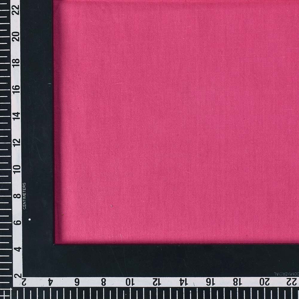 PLAIN PINK KHADI COTTON 120 GSM HANDWOVEN FABRIC