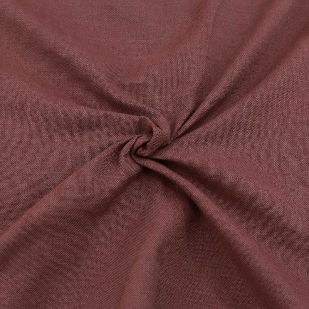 Plain Red Pure Cotton 212 GSM Handwoven Fabric