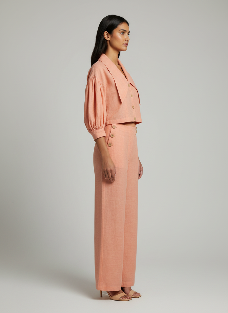 Long Collar Co-ord set