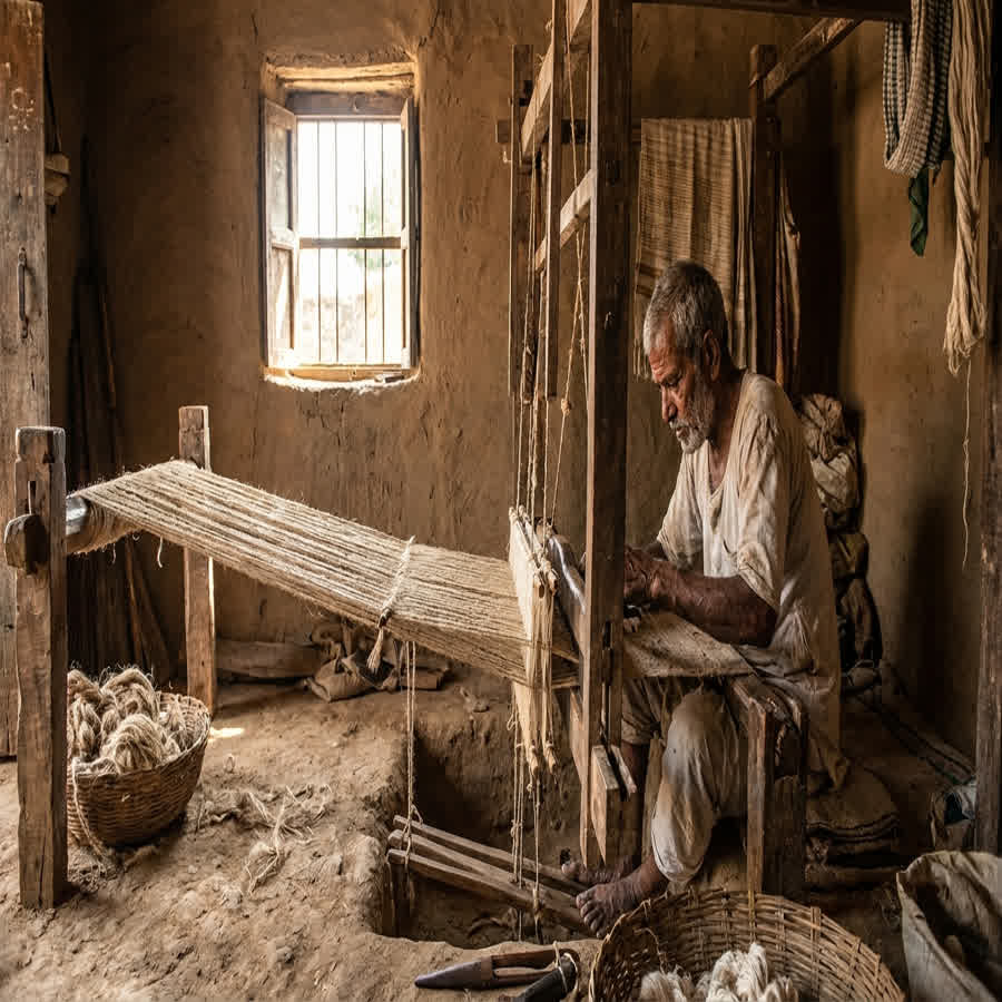 Decentralized Supply Chains: Weaving Hemp in Rural India — Anuprerna handloom