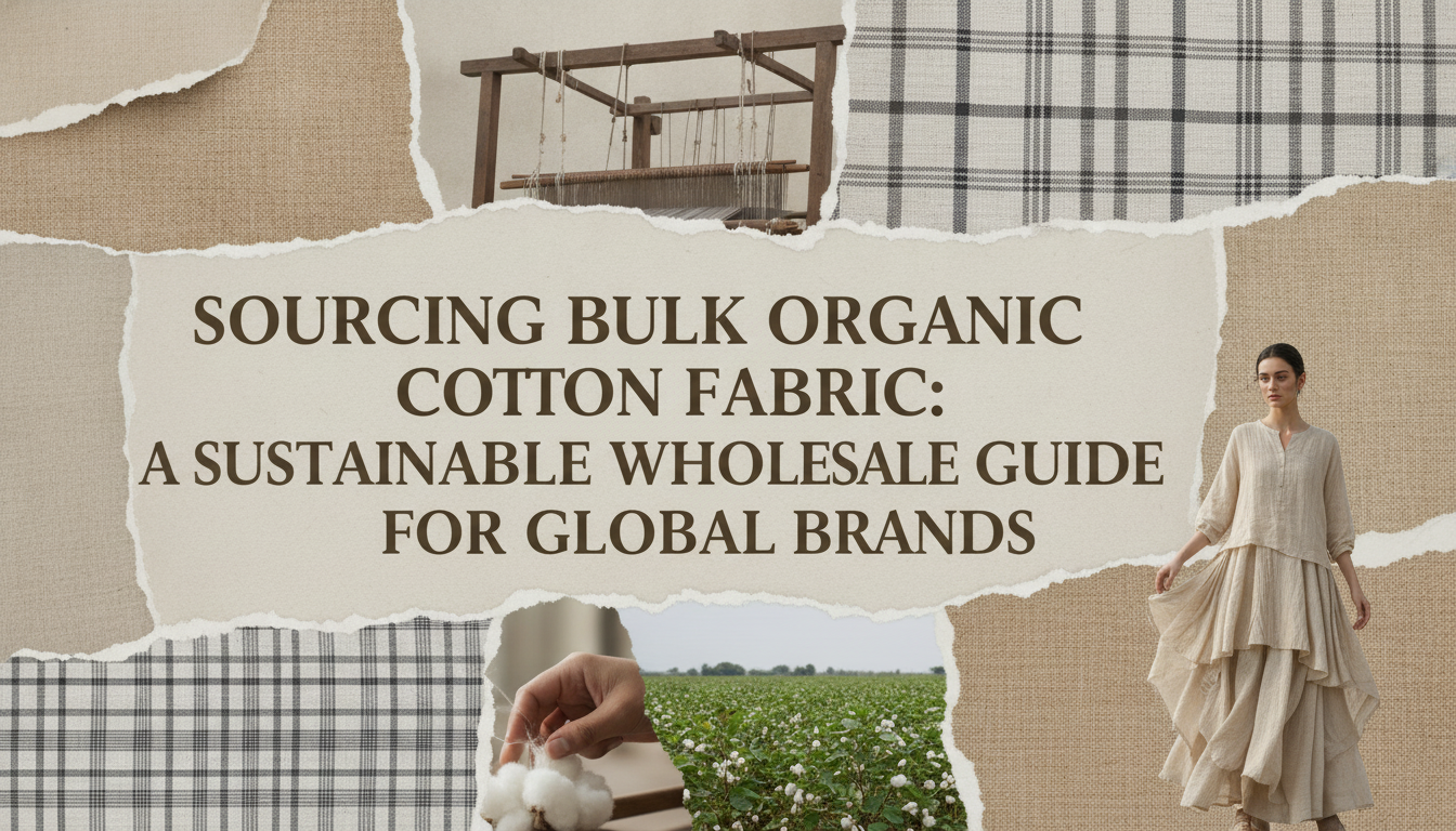 Sourcing Bulk Organic Cotton Fabric: A Sustainable Wholesale Guide for Global Brands