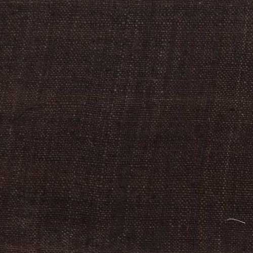 Plain Dark Brown Pure Matka 110 GSM Handwoven Fabric