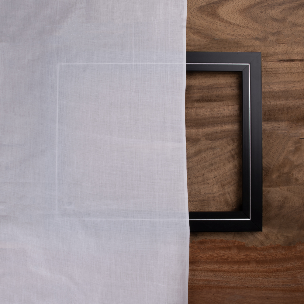 Ready for Dyeing White Khadi cotton fabric, ideal for custom dyeing