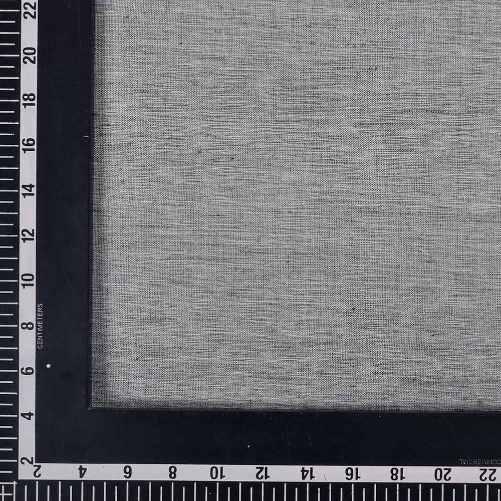 FUTKI GREY KHADI COTTON 94 GSM HANDWOVEN FABRIC
