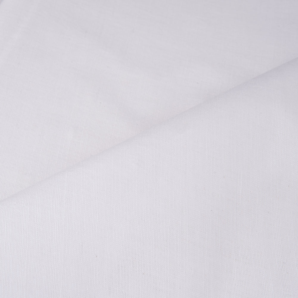 Ready for Dyeing White Muslin Khadi cotton fabric, ideal for custom dyeing