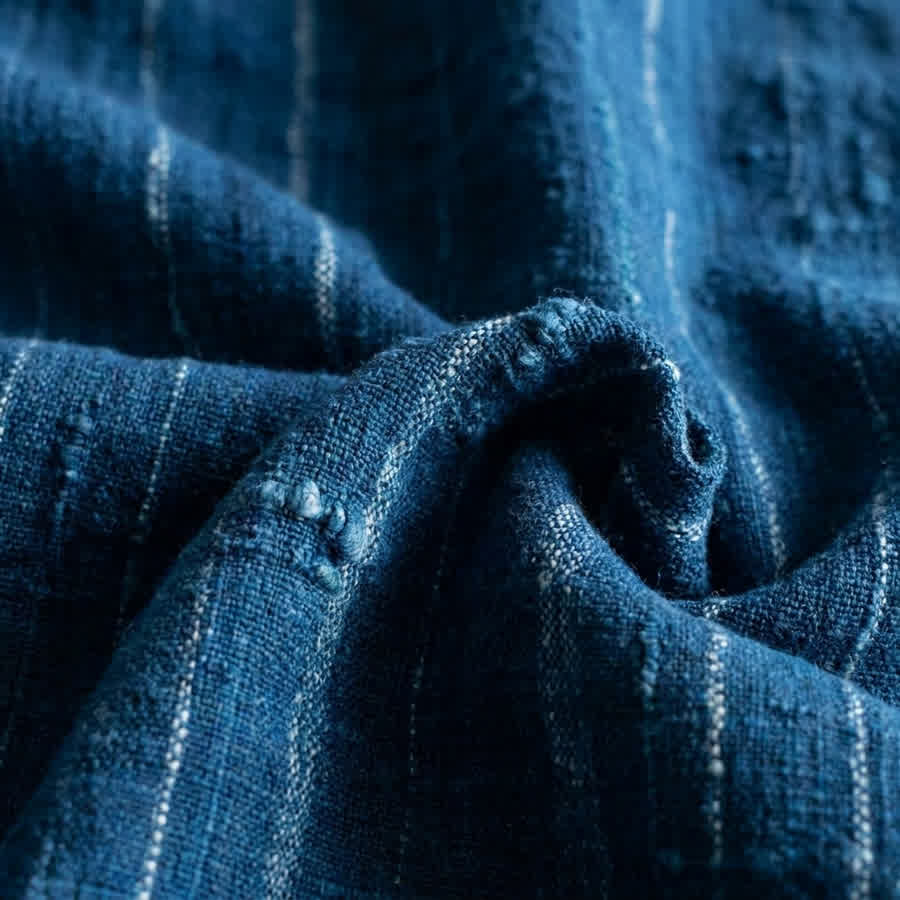 Natural Indigo vs. Synthetic Dyes: Managing Color Bleed and Crocking — Anuprerna handloom