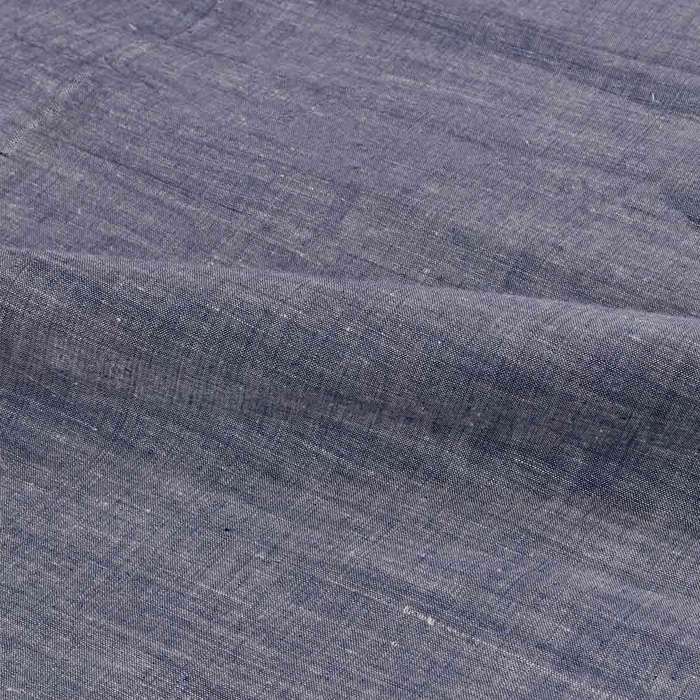 PLAIN GREY KHADI COTTON 62 GSM HANDWOVEN FABRIC