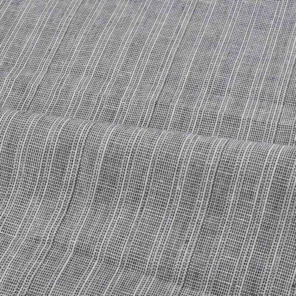 CHECK HOUNDSTOOTH GREY KHADI COTTON 100 GSM HANDWOVEN FABRIC