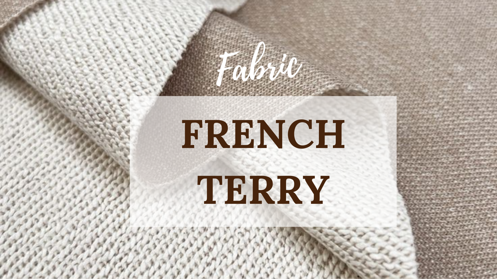 French Terry Fabric: From Loungewear to Luxury
