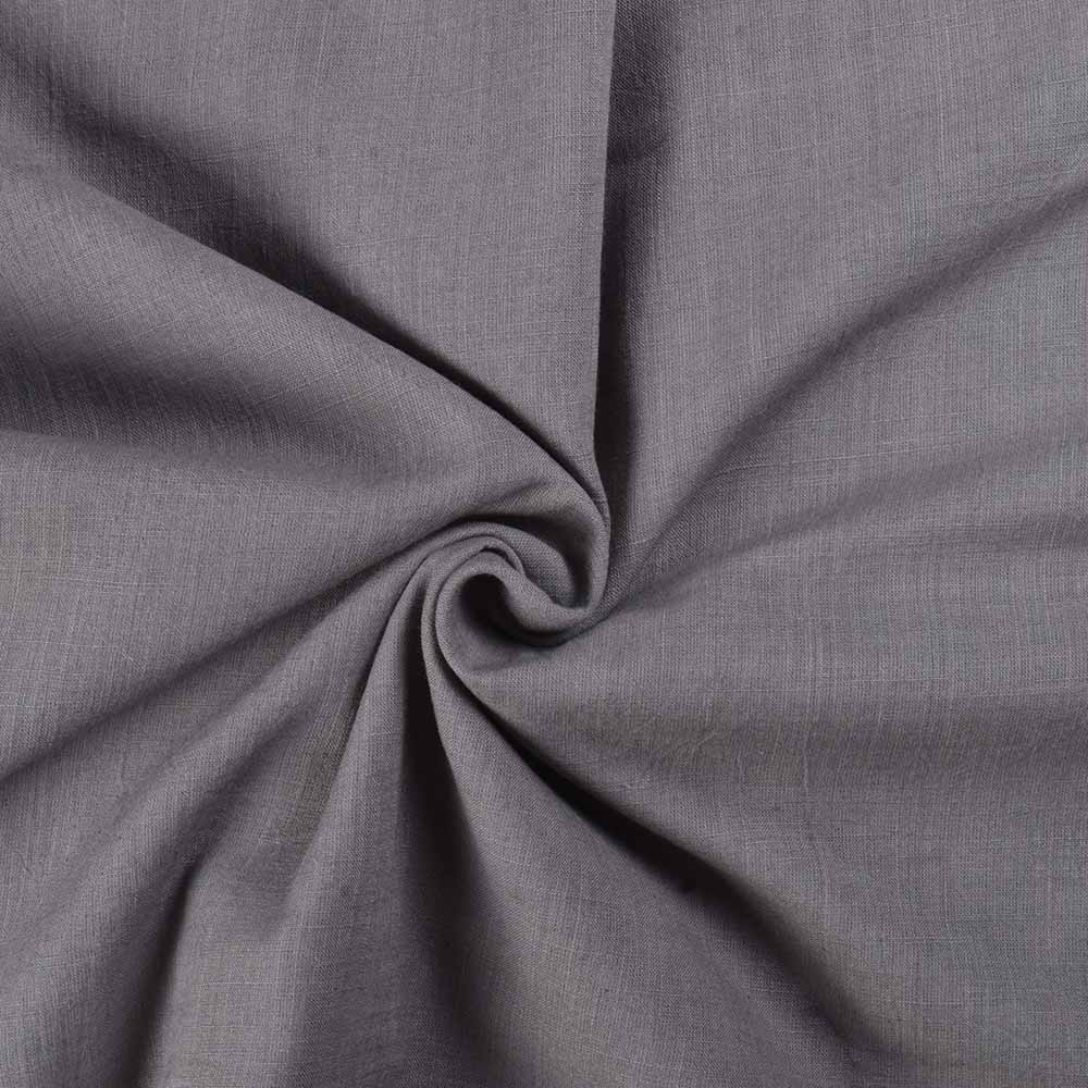 Slub Light Grey Khadi Fabric - 105 GSM Handspun & Handwoven