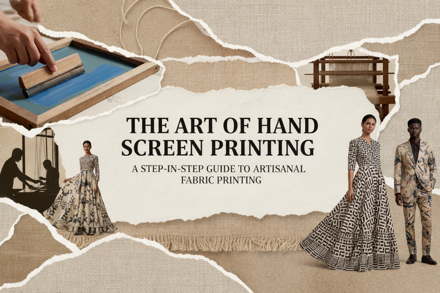 The Art of Hand Screen Printing: A Step-by-Step Guide to Artisanal Fabric Printing