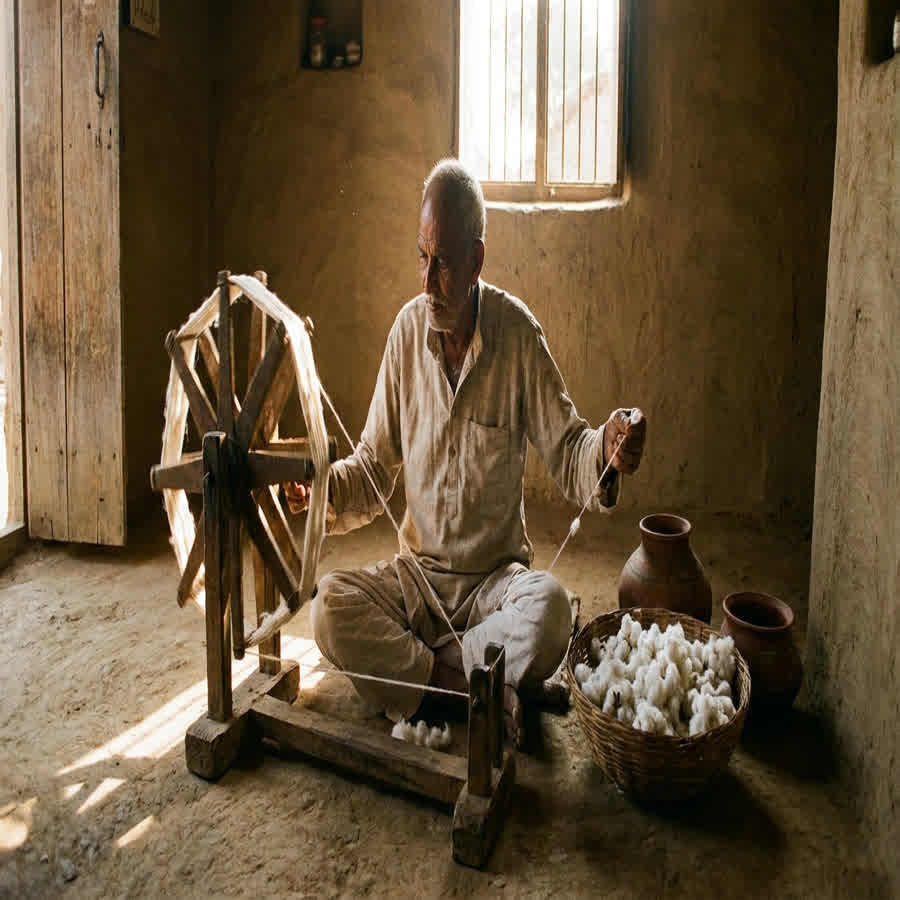 Khadi Cotton Fabric Leads India's Climate-Friendly Textile Movement