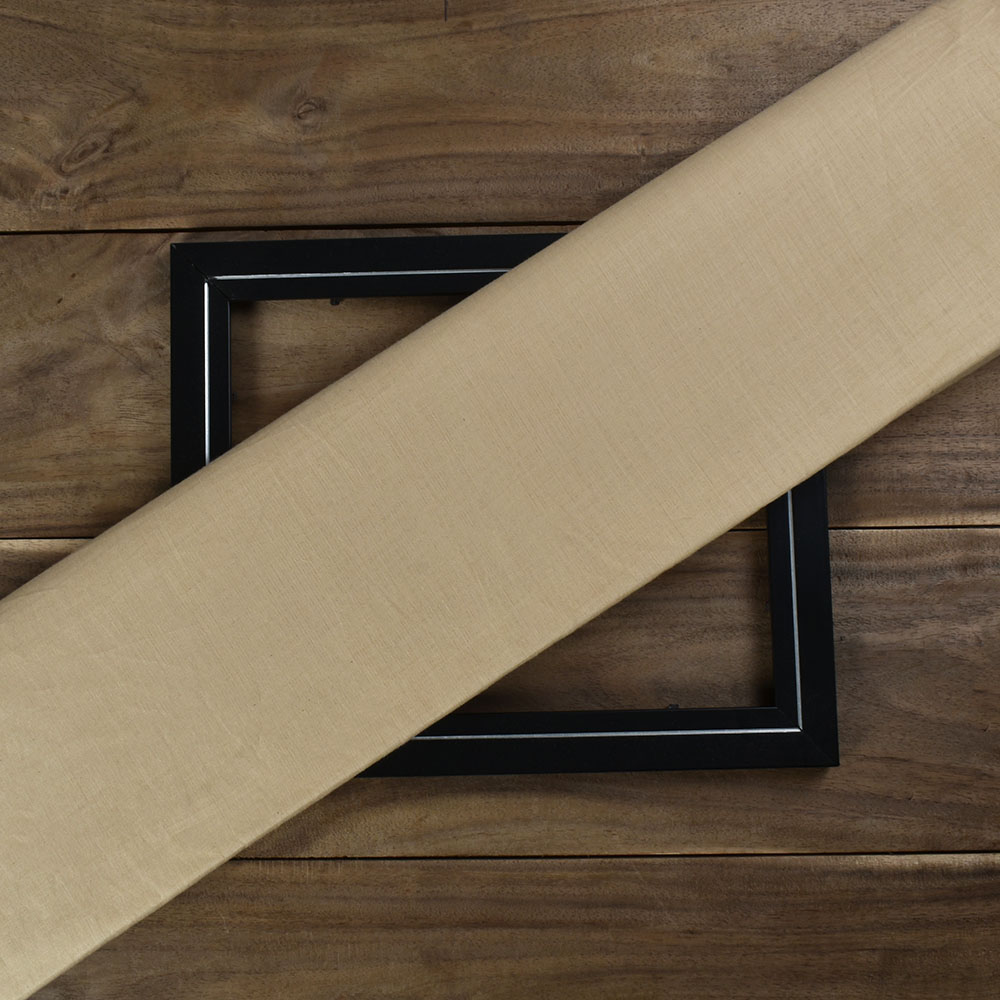 Plain Off-White Khadi Cotton 67 GSM Handwoven Fabric