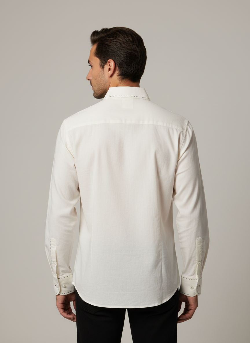 Kantha Embroidery Shirt